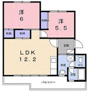 リバーサイドの間取り画像