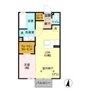 ヴィーヴルの間取り画像