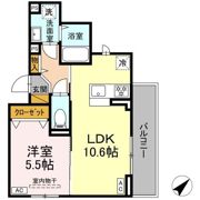 プラージュ津田沼の間取り画像