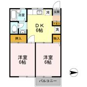 コスモクレールⅢの間取り画像