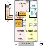 プレジールの間取り画像