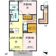 プレジールの間取り画像