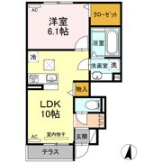 D-roomやまはC棟の間取り画像