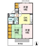 セジュール鴨生田 A棟の間取り画像