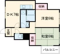マンション大和の間取り画像