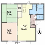 ムーンハピネスCの間取り画像
