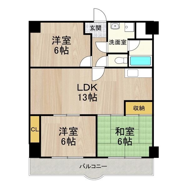 間取図