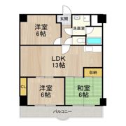 フェルザ長田の間取り画像