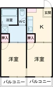 ホワイトマンションの間取り画像