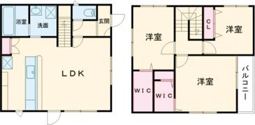 ロタス東藤江 B棟の間取り画像
