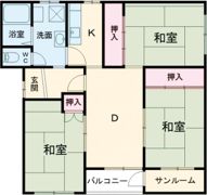 ハイツ フォレックスの間取り画像