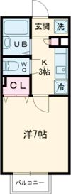パセオ西之町の間取り画像