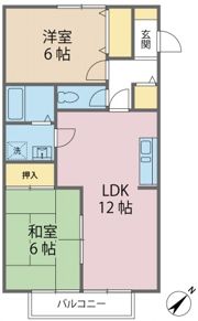 DWELL-AZUSAⅡの間取り画像