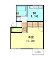 プレジール藤崎の間取り画像