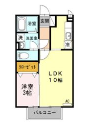 クイールの間取り画像