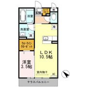 D-room五福の間取り画像