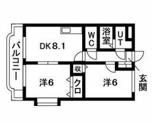 ユーミージェイズの間取り画像