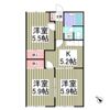 グランハイム稲葉Aの間取り画像