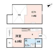 Casa AZUL 神戸西(カーサ アズールの間取り画像