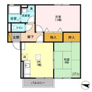クレール新柏の間取り画像