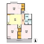 サニーヒルハイツの間取り画像