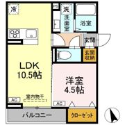 Asset-Court堀之内の間取り画像