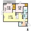 アルベロ島根の間取り画像