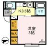 Honey Bee（ﾊﾆｰ ﾋﾞｰ）の間取り画像