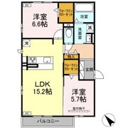 Deサーン A棟の間取り画像