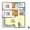 Deサーン B棟の間取り画像