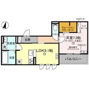 エルフォルク新神戸の間取り画像