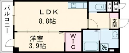 フォーエス武蔵ヶ丘北Northの間取り画像