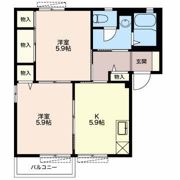 サンモールS Aの間取り画像