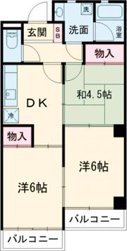 レジデンス熊谷KUGEの間取り画像
