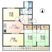 アルト木太 Ⅱの間取り画像