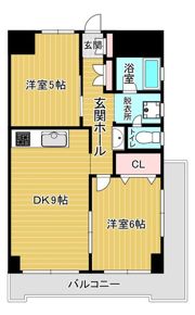 キャピタル新越谷の間取り画像