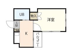 ウィング大竹の間取り画像