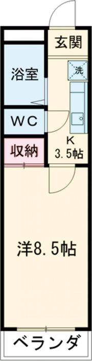 シャーンブルサトの間取り画像