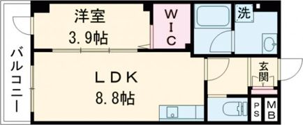 フォーエス武蔵ヶ丘北Southの間取り画像