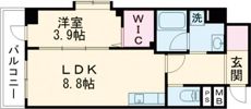 フォーエス武蔵ヶ丘北Southの間取り画像