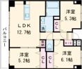 フォーエス武蔵ヶ丘北Southの間取り画像