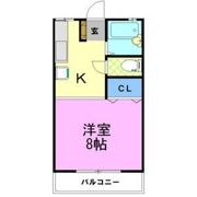 コーポちばⅢの間取り画像