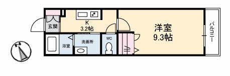 Shamaison Amiyaの間取り画像