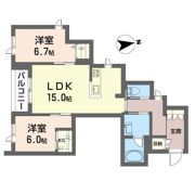 フェリビエンテの間取り画像