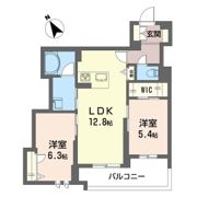 フォンテーヌ ツルセの間取り画像