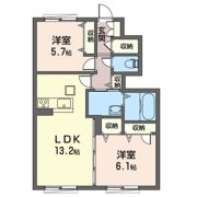 燈月庵の間取り画像