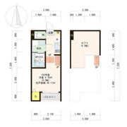 グレーステラス福住(福住町⑤A)の間取り画像