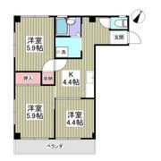 第一ピアコートの間取り画像