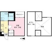 アオアクア稲上町の間取り画像