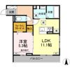 D-ROOM林町7丁目の間取り画像